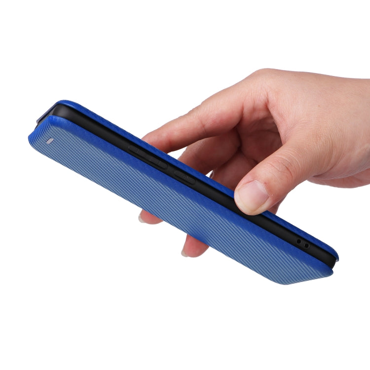 For Xiaomi 13 Lite Carbon Fiber Texture Flip Leather Phone Case