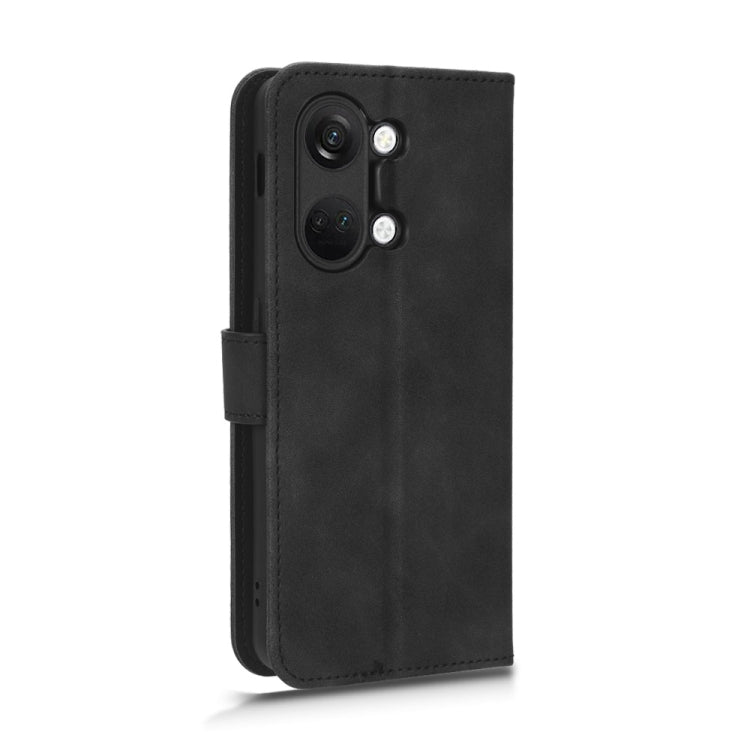 For OnePlus Ace 2V Skin Feel Magnetic Flip Leather Phone Case