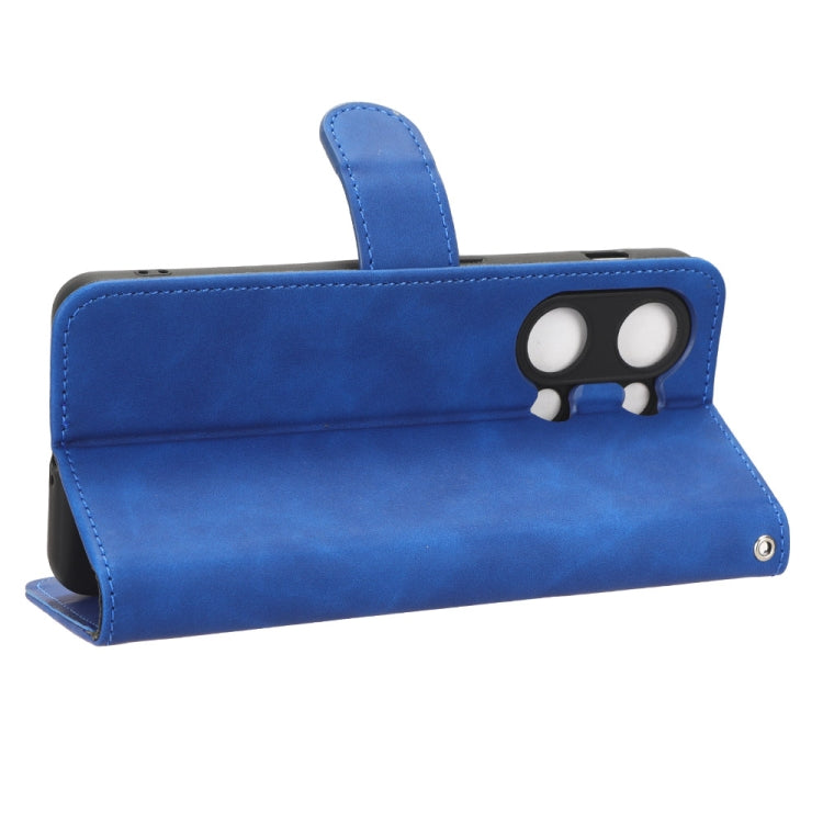 For OnePlus Ace 2V Skin Feel Magnetic Flip Leather Phone Case