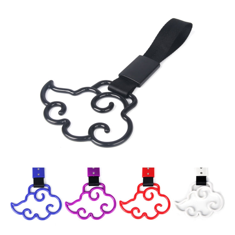 2pcs Car Rear Bumper Warning Hanging Ring Car Hand Pull Ring