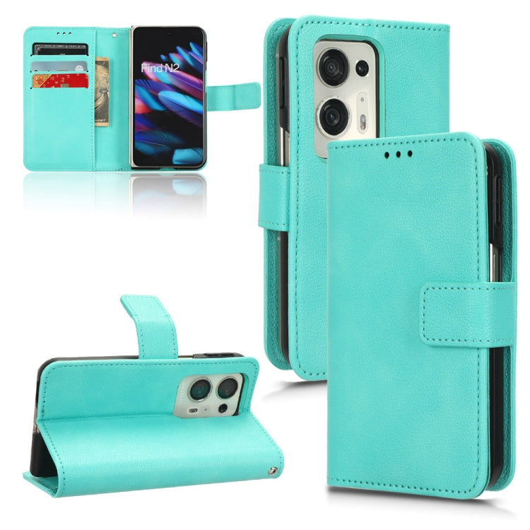 For OPPO Find N2 Lambskin Leather Phone Case