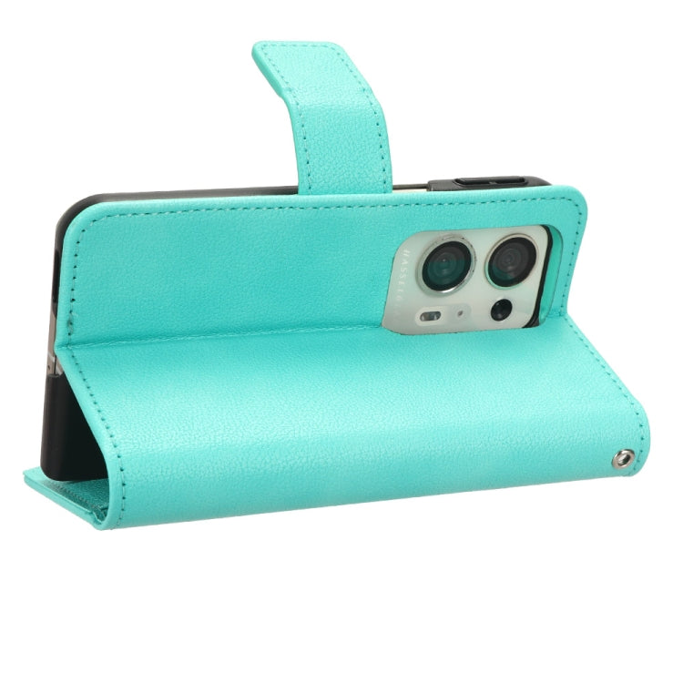 For OPPO Find N2 Lambskin Leather Phone Case