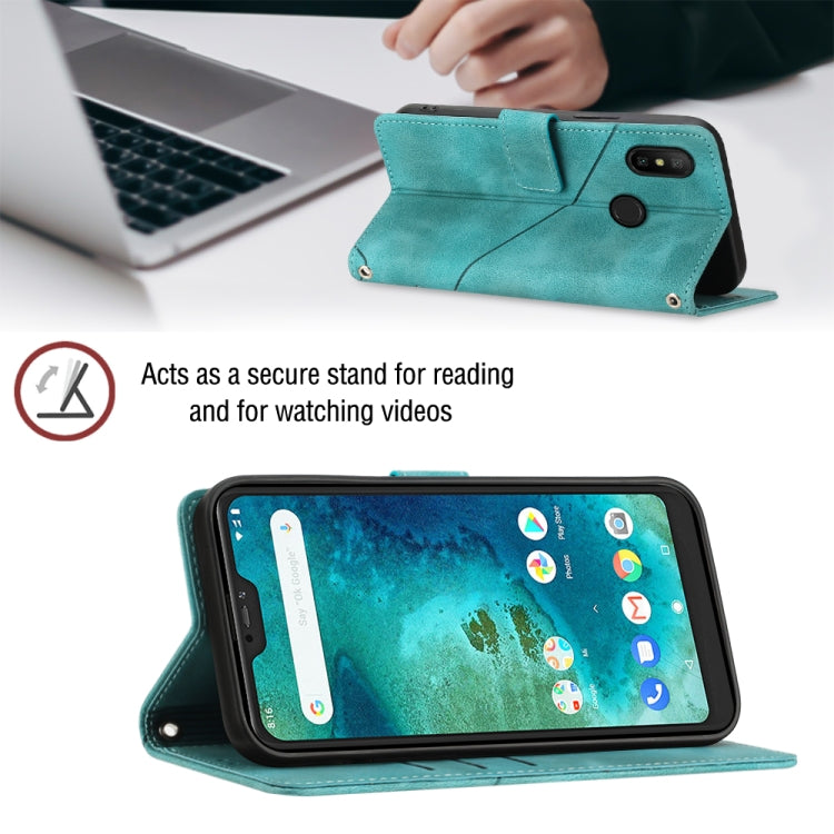 For Xiaomi Redmi 6 Pro / A2 Lite Skin-feel Embossed Leather Phone Case