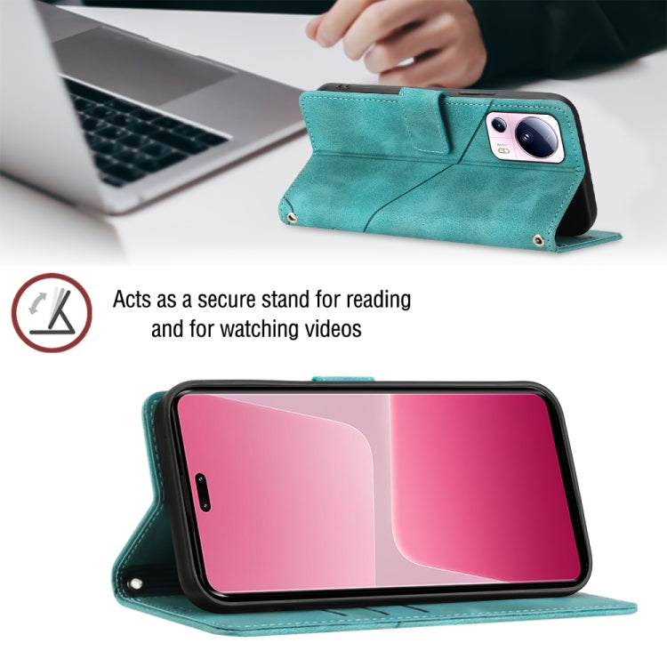 For Xiaomi 13 Lite 5G Skin-feel Embossed Leather Phone Case