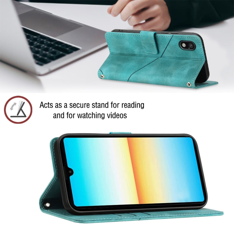 For Sony XPreia ACE III Skin-feel Embossed Leather Phone Case