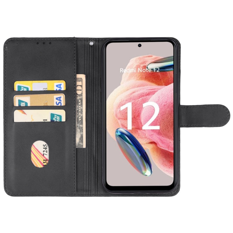 For Redmi Note 12 4G Global Leather Phone Case