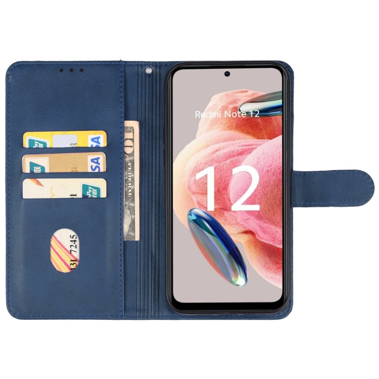 For Redmi Note 12 4G Global Leather Phone Case