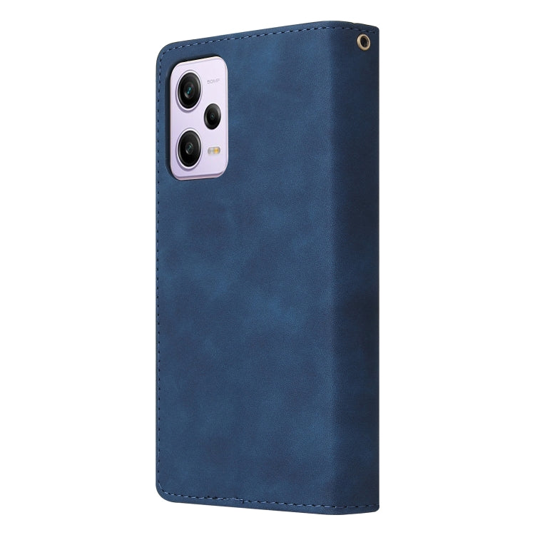 For Xiaomi Redmi Note 12 Pro 5G Global India / Note 12 Pro 5G Speed Edition / Poco X5 Pro Multifunctional Multi-Card Wallet Phone Leather Case