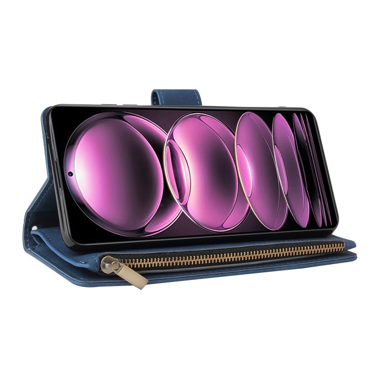 For Xiaomi Redmi Note 12 Pro 5G Global India / Note 12 Pro 5G Speed Edition / Poco X5 Pro Multifunctional Multi-Card Wallet Phone Leather Case