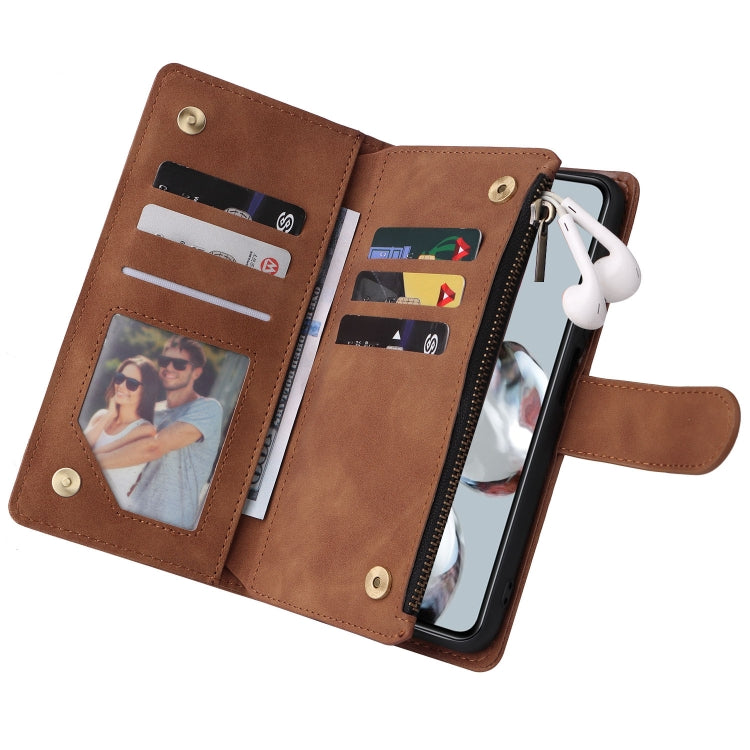 For Xiaomi 12T / 12T Pro Multifunctional Multi-Card Wallet Phone Leather Case