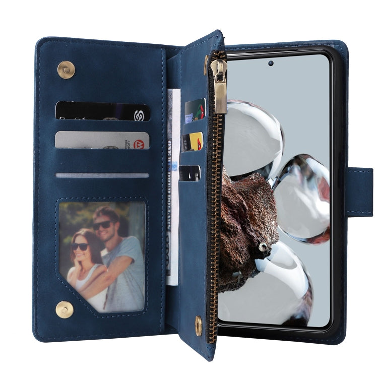 For Xiaomi 12T / 12T Pro Multifunctional Multi-Card Wallet Phone Leather Case