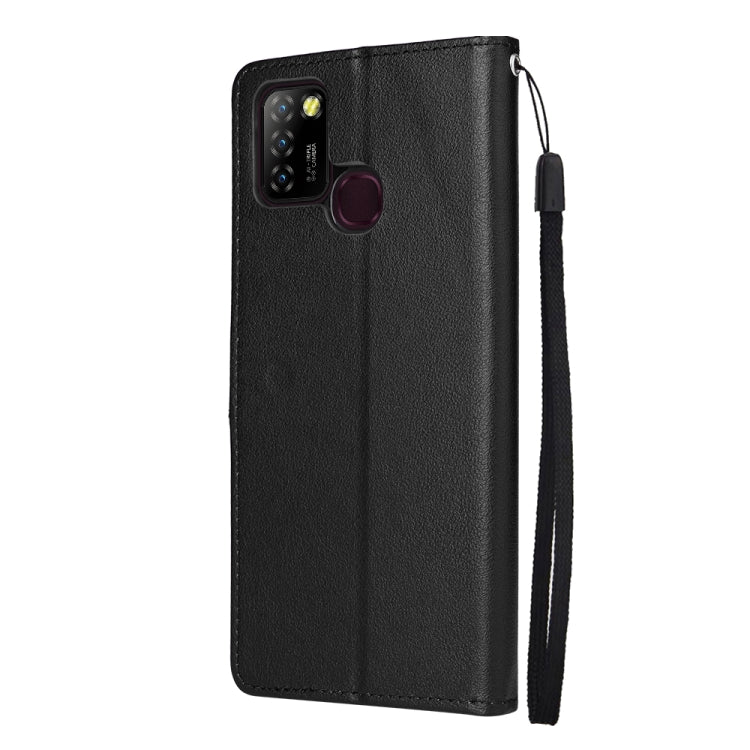 For Infinix Hot 10 Lite 3 Card Slots Multifunctional Leather Phone Case
