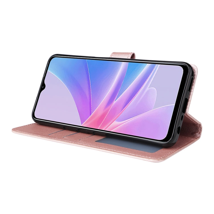 For OPPO A58 / A78 3 Card Slots Multifunctional Leather Phone Case