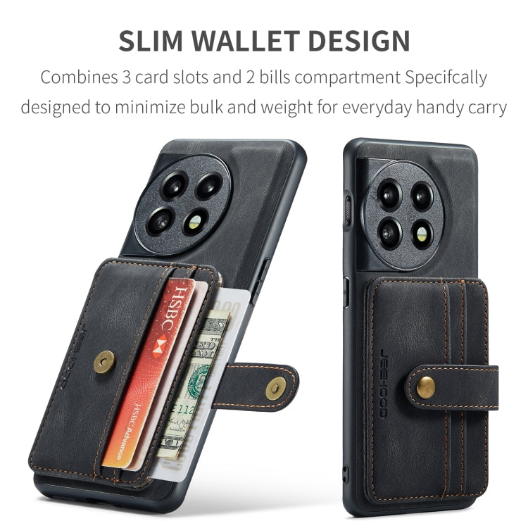For OnePuls 11 JEEHOOD RFID Blocking Anti-Theft Magnetic PU Phone Case