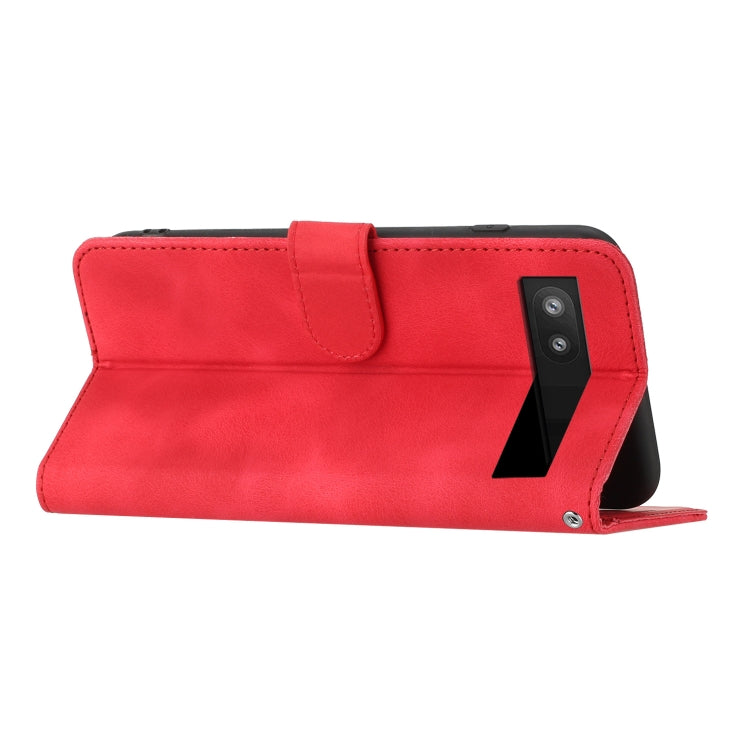 For Google Pixel 6a Heart Pattern Skin Feel Leather Phone Case