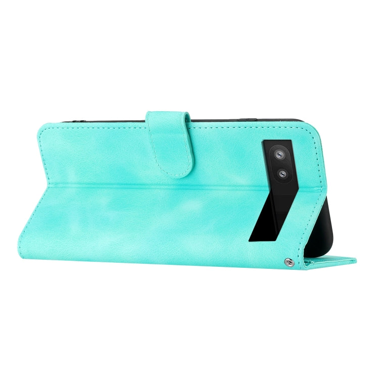 For Google Pixel 6a Heart Pattern Skin Feel Leather Phone Case