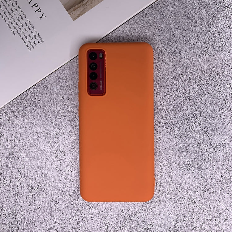 For Huawei Nova 7 Shockproof Frosted TPU Protective Case