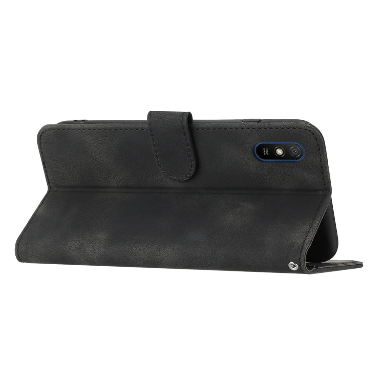 For Xiaomi Redmi 9A/9AT/9i Heart Pattern Skin Feel Leather Phone Case