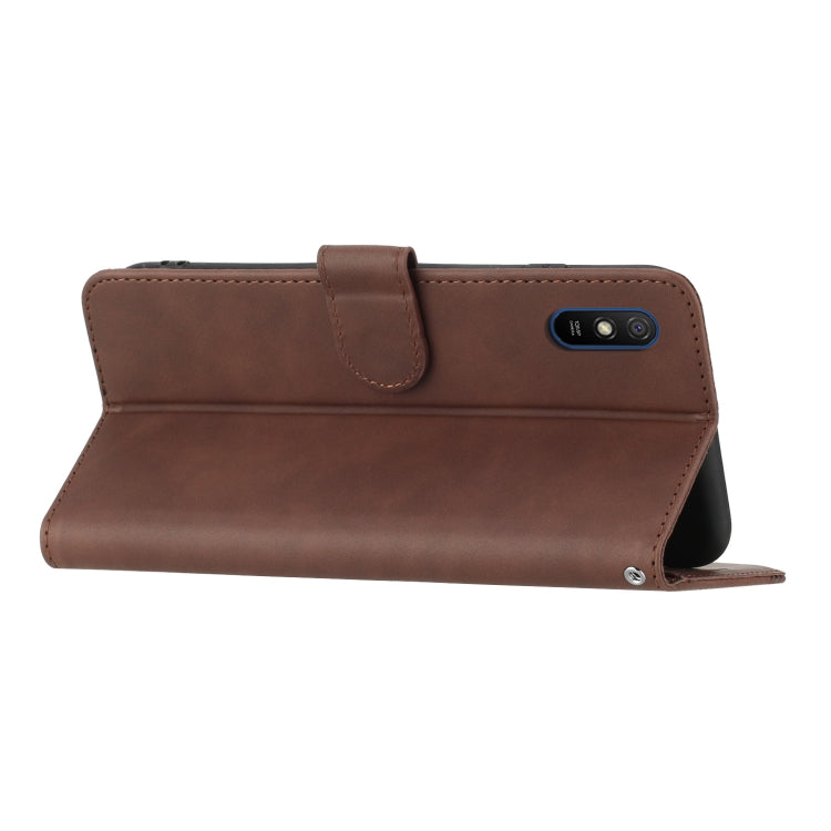 For Xiaomi Redmi 9A/9AT/9i Heart Pattern Skin Feel Leather Phone Case