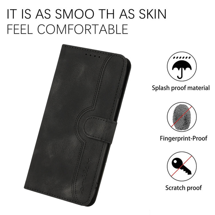 For Xiaomi Redmi 10C 4G Global/10 India/10 Power Heart Pattern Skin Feel Leather Phone Case