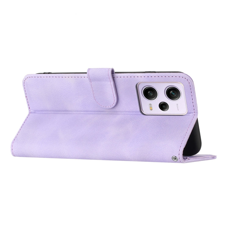 For Xiaomi Redmi Note 12 Pro 5G Heart Pattern Skin Feel Leather Phone Case