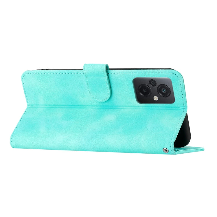 For Xiaomi Poco M5 Heart Pattern Skin Feel Leather Phone Case