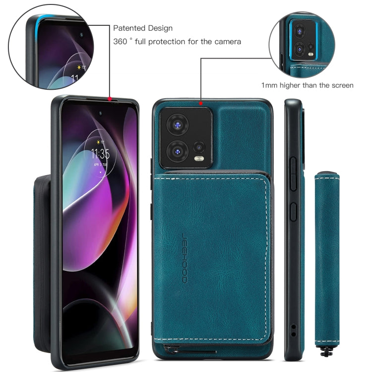 For Motorola Moto S30 Pro JEEHOOD Magnetic Zipper Horizontal Flip Phone Leather Case