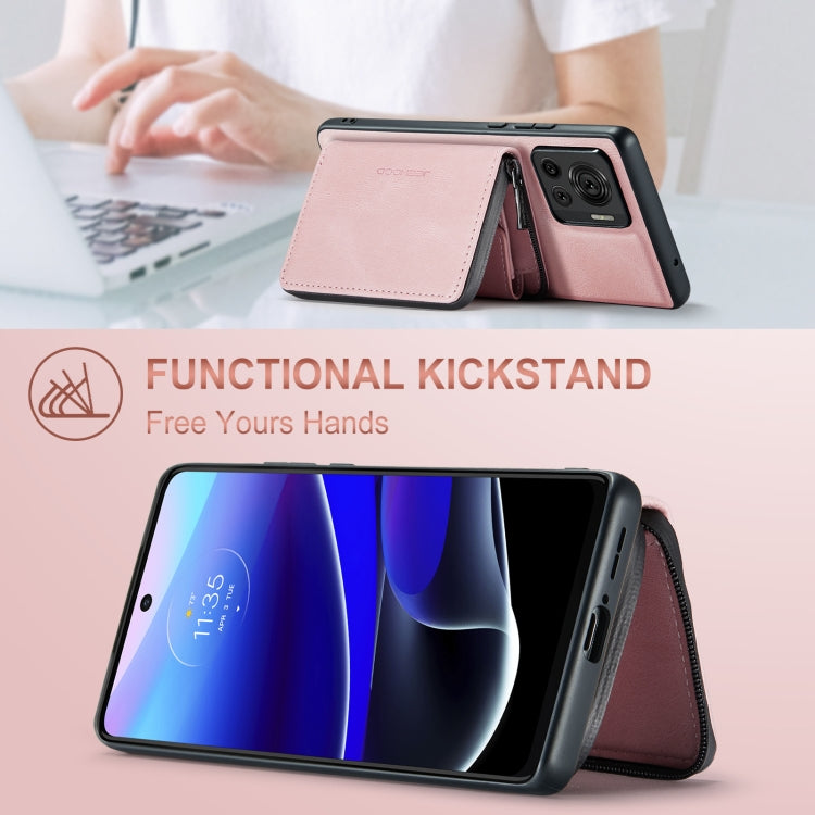 For Motorola Moto X30 Pro JEEHOOD Magnetic Zipper Horizontal Flip Phone Leather Case