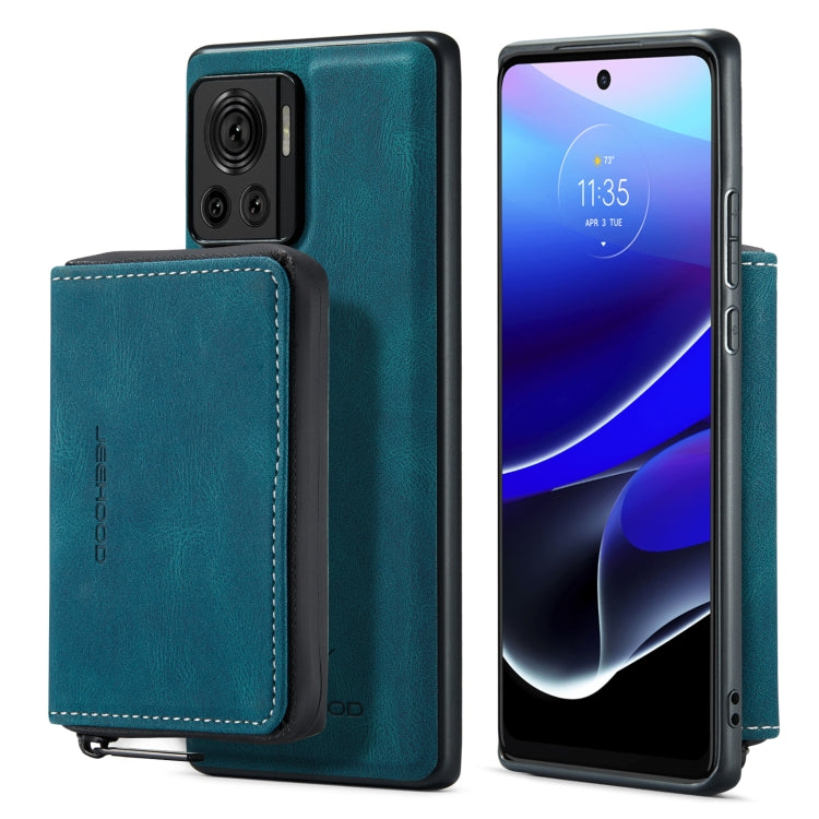 For Motorola Moto X30 Pro JEEHOOD Magnetic Zipper Horizontal Flip Phone Leather Case