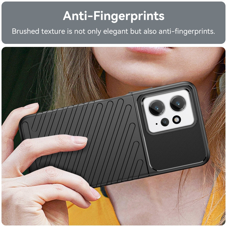 For Xiaomi Redmi Note 12 4G Global Thunderbolt Shockproof TPU Protective Soft Phone Case