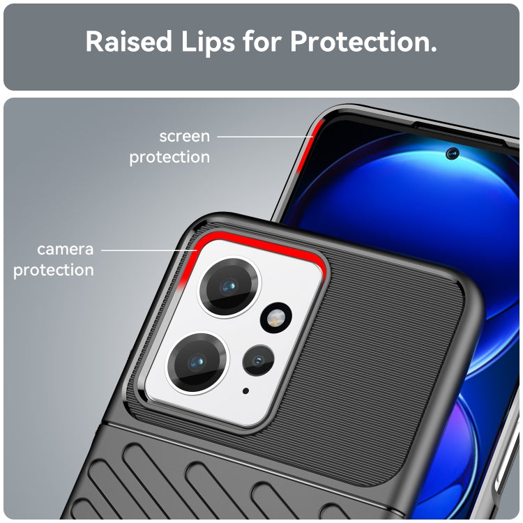 For Xiaomi Redmi Note 12 4G Global Thunderbolt Shockproof TPU Protective Soft Phone Case