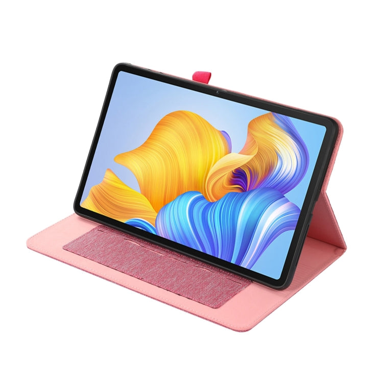 For Honor Pad V8 Pro Fabric Leather Tablet Case