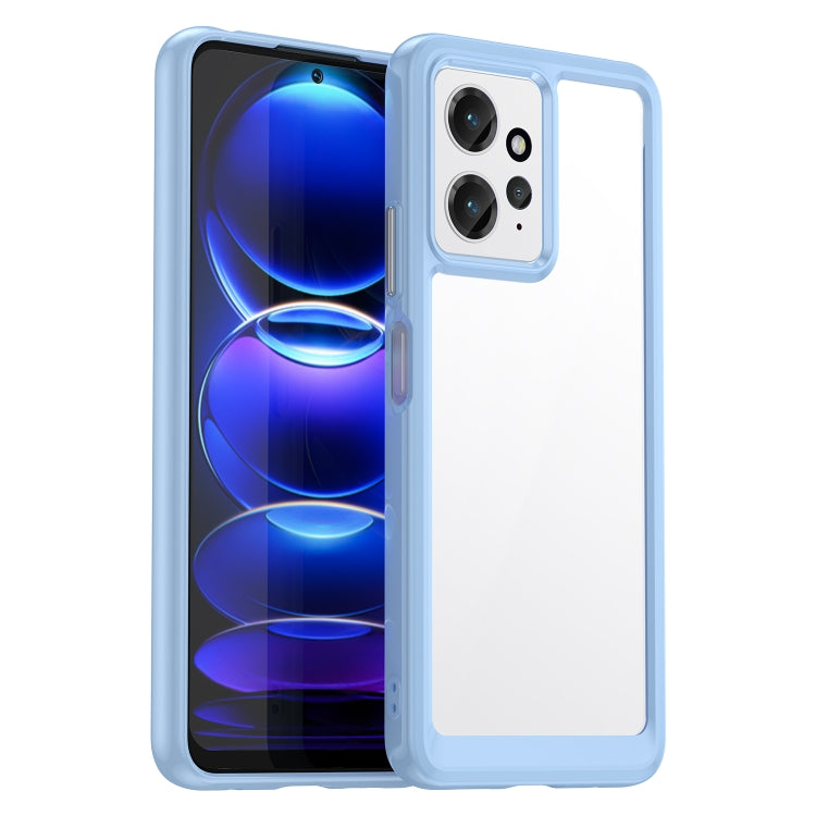 For Xiaomi Redmi Note 12 4G Global Colorful Series Acrylic + TPU Phone Case