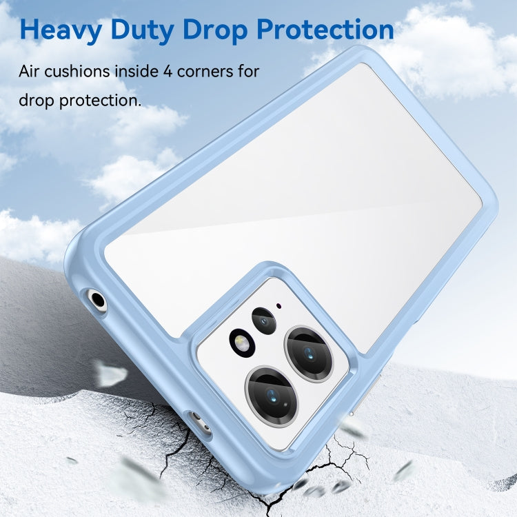 For Xiaomi Redmi Note 12 4G Global Colorful Series Acrylic + TPU Phone Case