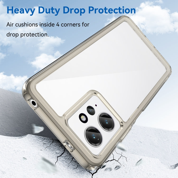 For Xiaomi Redmi Note 12 4G Global Colorful Series Acrylic + TPU Phone Case