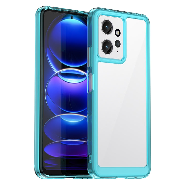 For Xiaomi Redmi Note 12 4G Global Colorful Series Acrylic + TPU Phone Case