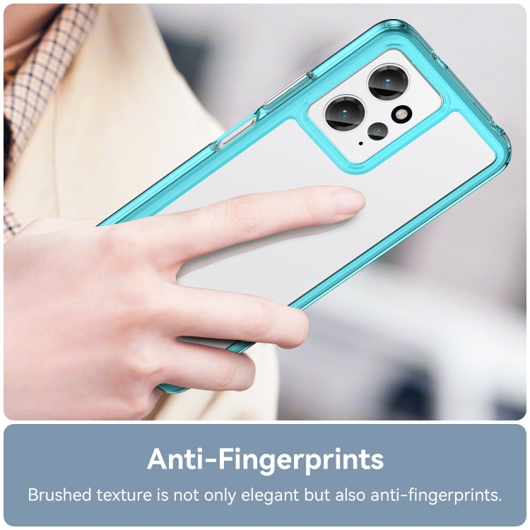 For Xiaomi Redmi Note 12 4G Global Colorful Series Acrylic + TPU Phone Case