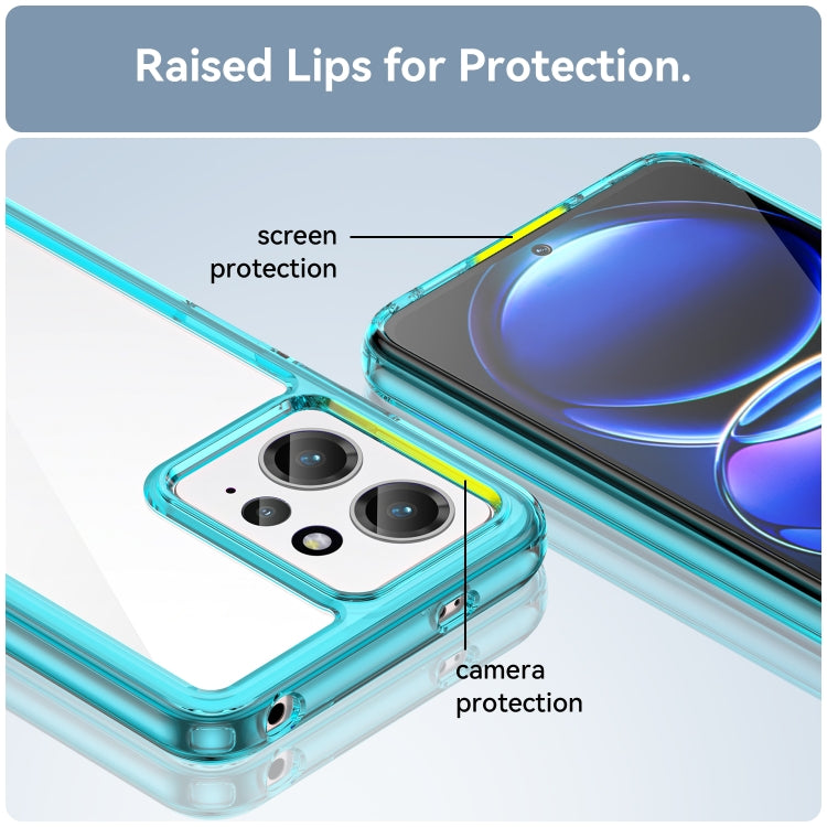 For Xiaomi Redmi Note 12 4G Global Colorful Series Acrylic + TPU Phone Case