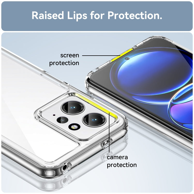 For Xiaomi Redmi Note 12 4G Global Colorful Series Acrylic + TPU Phone Case