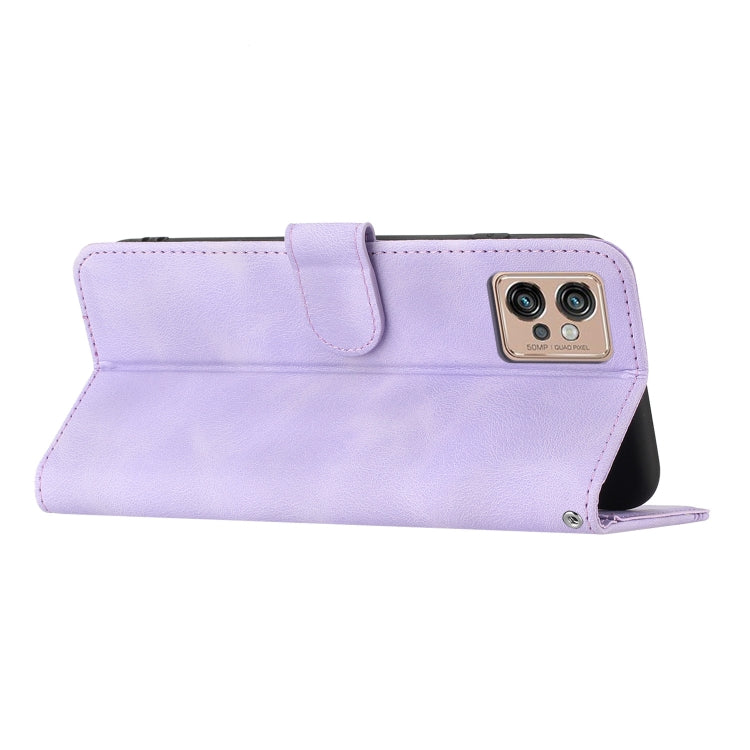 For Motorola Moto G32 Heart Pattern Skin Feel Leather Phone Case