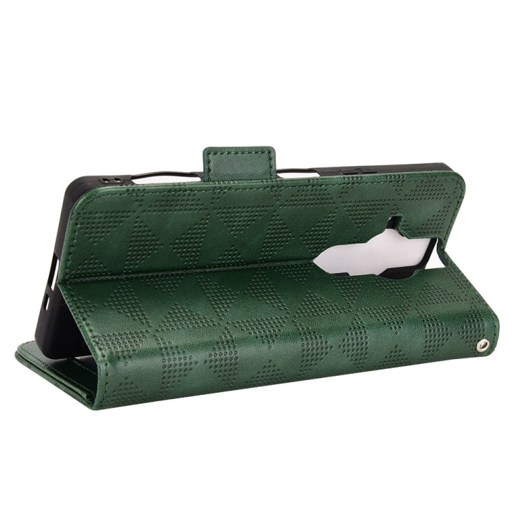 For Sony Xperia Pro-I Symmetrical Triangle Leather Phone Case