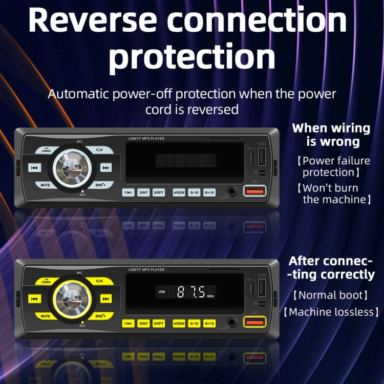 D3102 Car Bluetooth MP3 Player Support Smart Voice Assistant / FM