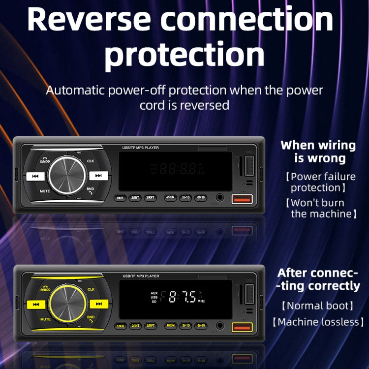 D3106 Car Bluetooth MP3 Player Support Smart Voice Assistant / FM