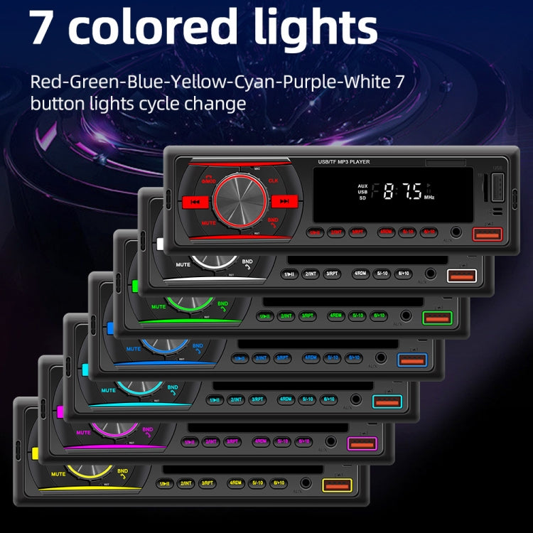 D3106 Car Bluetooth MP3 Player Support Smart Voice Assistant / FM