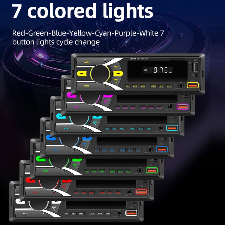 D3107 Car Bluetooth MP3 Player Support Smart Voice Assistant / FM