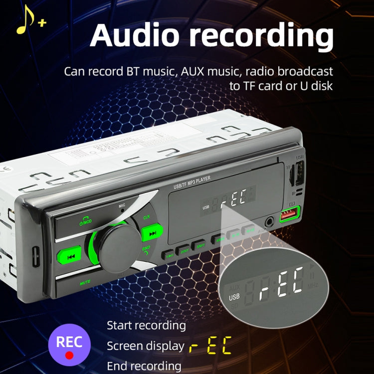 D3107 Car Bluetooth MP3 Player Support Smart Voice Assistant / FM