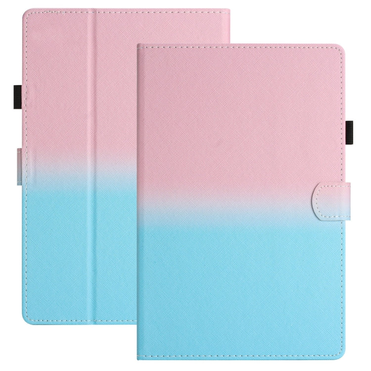 For 10 inch Universal Stitching Gradient Leather Tablet Case
