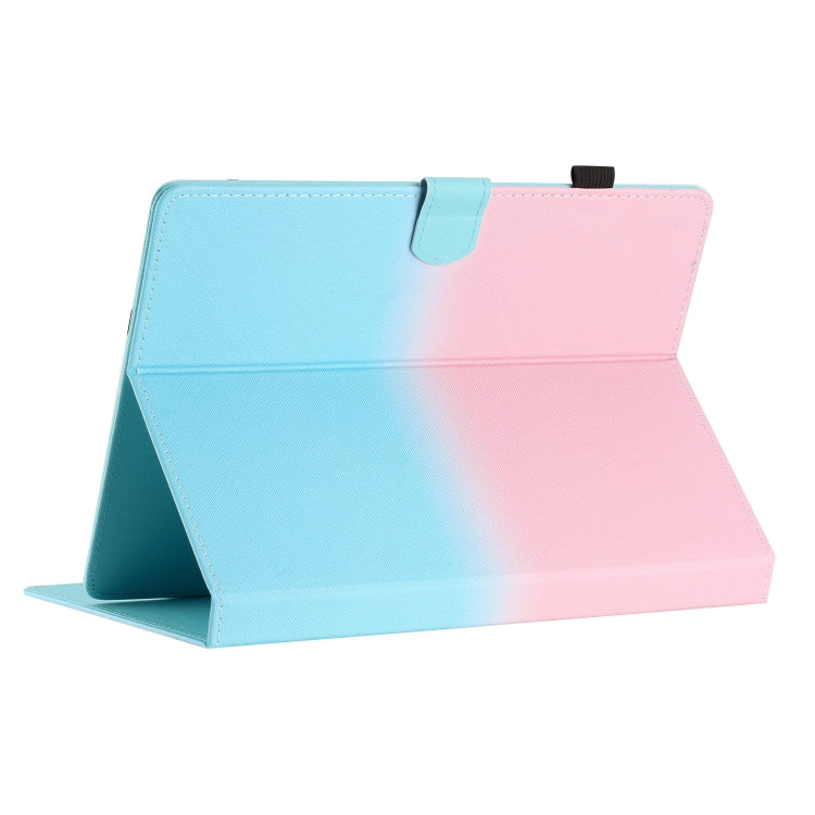 For 8 inch Universal Stitching Gradient Leather Tablet Case