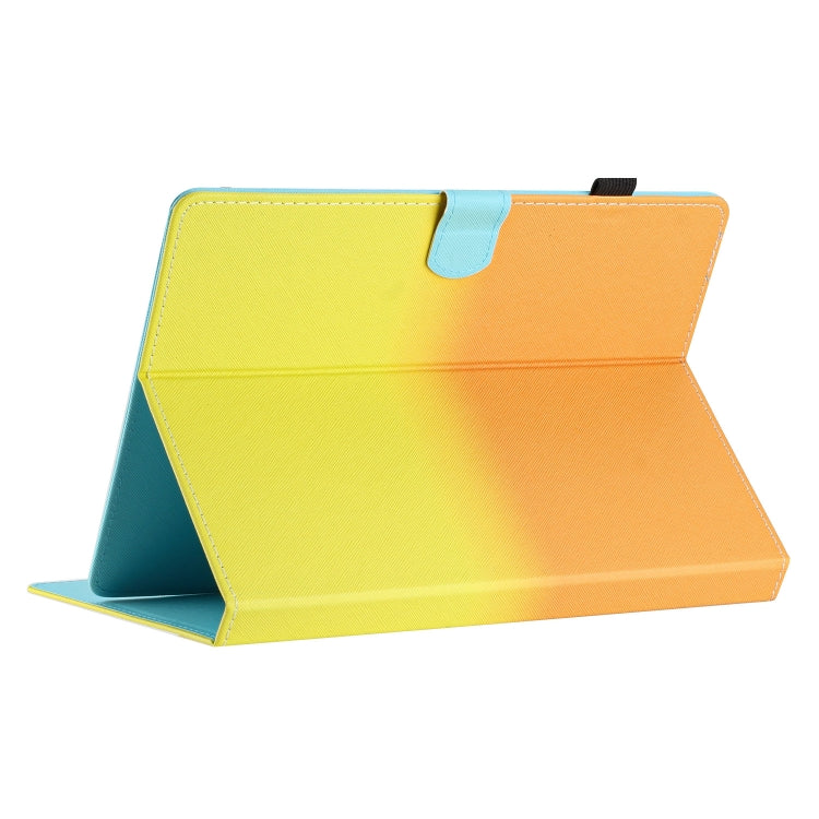 For 7 inch Universal Stitching Gradient Leather Tablet Case
