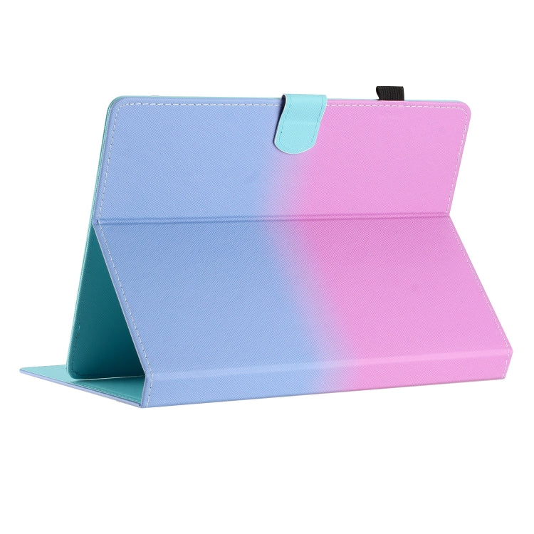 For 7 inch Universal Stitching Gradient Leather Tablet Case